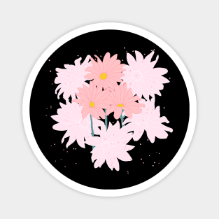 Pink Spring Flowers Magnet